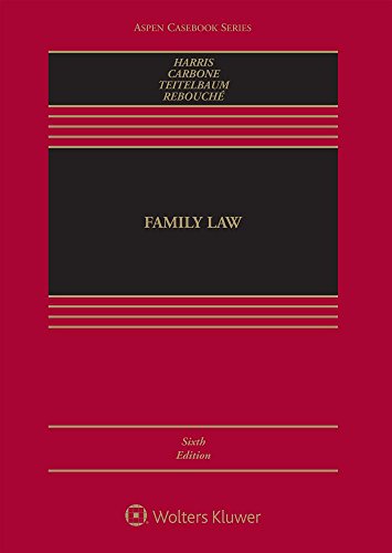 Family Law  6th 2018 9781454887782 Front Cover