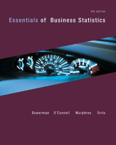 Looseleaf Version Essentials of Business Statistics 4e  4th 2012 9780077480783 Front Cover