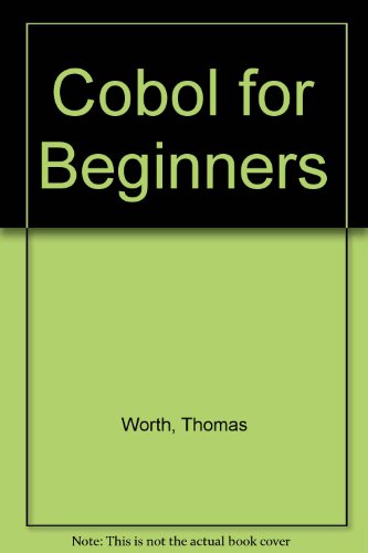 COBOL for Beginners  1977 9780131393783 Front Cover