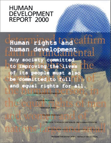 Human Development Report 2000 Human Development and Human Rights  2000 (Revised) 9780195216783 Front Cover