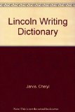 Lincoln Writing Dictionary N/A 9780030233784 Front Cover