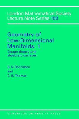 Geometry of Low-Dimensional Manifolds   1990 9780521399784 Front Cover