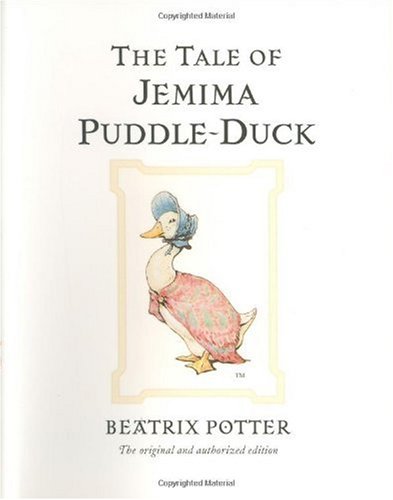 Tale of Jemima Puddle-Duck   2002 9780723247784 Front Cover