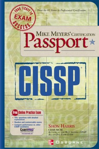 Mike Meyers' CISSP(R) Certification Passport   2002 9780072225785 Front Cover