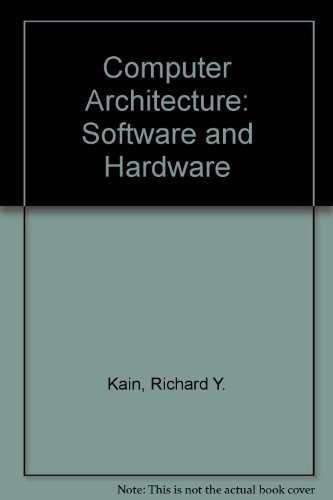 Computer Architecture Hardware and Software  1989 9780131667785 Front Cover