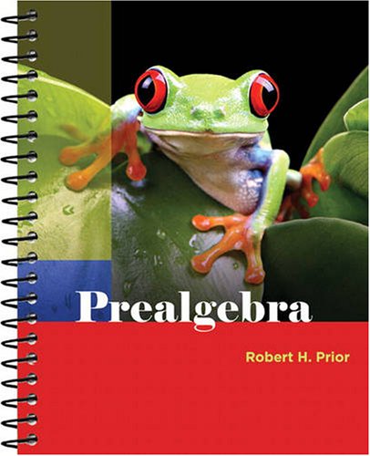 Prealgebra   2010 9780321213785 Front Cover