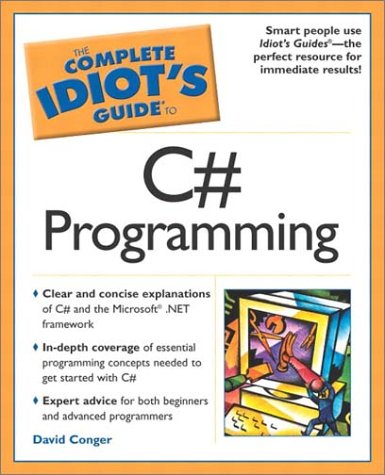 Complete Idiot's Guide to C# Programming   2002 9780028643786 Front Cover