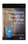 Evolutionary Thought in Psychology A Brief History  2004 9781405113786 Front Cover