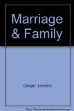 Marriage and Family N/A 9780060411787 Front Cover