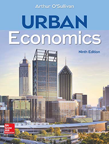 Urban Economics   2018 9780078021787 Front Cover