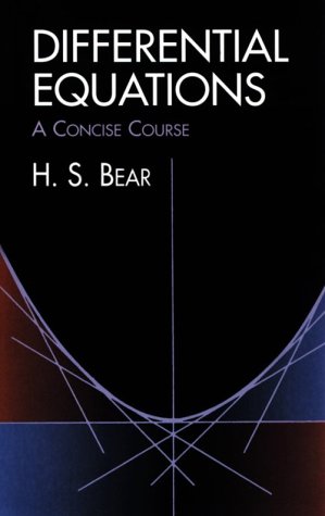 Differential Equations A Concise Course N/A 9780486406787 Front Cover