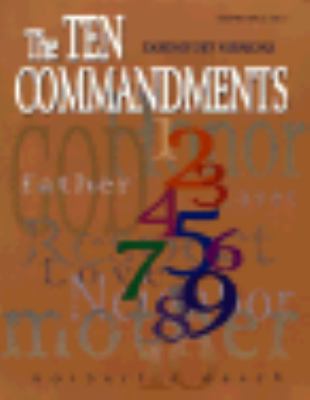 Ten Commandments  1996 9780570048787 Front Cover