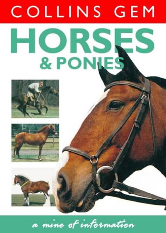 Horses and Ponies  1999 9780004722788 Front Cover
