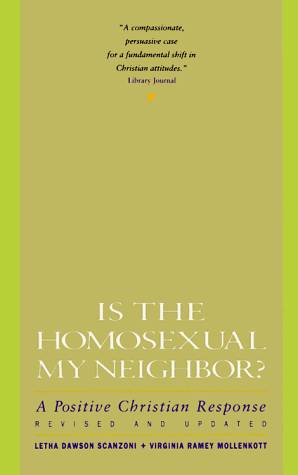 Is the Homosexual My Neighbour?   1994 (Revised) 9780060670788 Front Cover