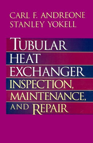 Tubular Heat Exchanger Operation and Repair   1998 9780070017788 Front Cover
