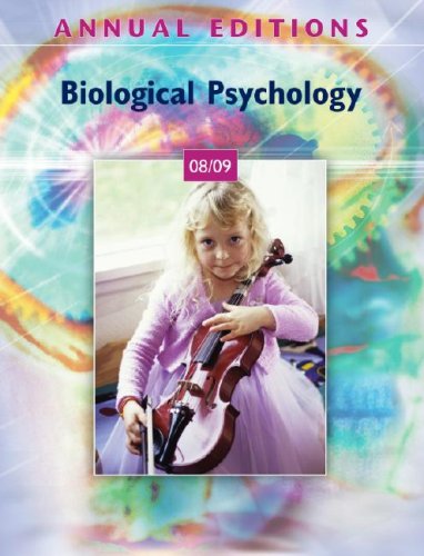 Biological Psychology 08/09 6th 2009 9780073397788 Front Cover