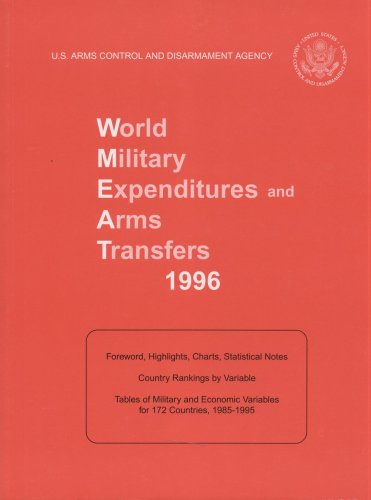 World Military Expenditures and Arms Transfers 1996  N/A 9780160491788 Front Cover