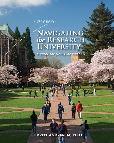 Navigating the Research University A Guide for First-Year Students 3rd 2012 (Revised) 9780495913788 Front Cover