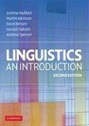 Linguistics An Introduction 2nd 2009 (Revised) 9780521614788 Front Cover