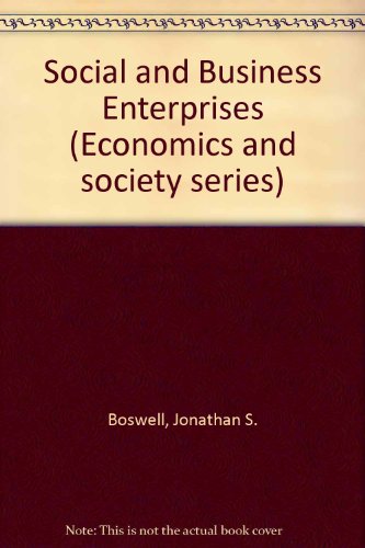 Social and Business Enterprises  1976 9780043380789 Front Cover
