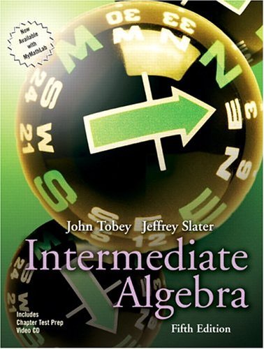 Intermediate Algebra  5th 2006 (Revised) 9780131490789 Front Cover