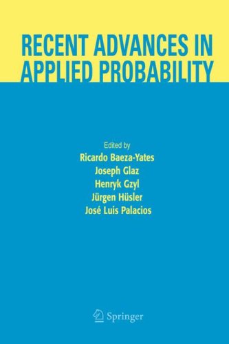 Recent Advances in Applied Probability   2005 9780387233789 Front Cover
