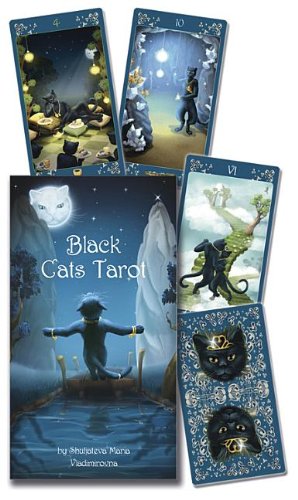 Black Cats Tarot Deck  N/A 9780738738789 Front Cover