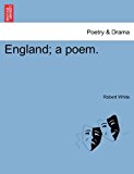 England; a Poem  N/A 9781241165789 Front Cover