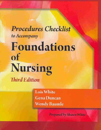 Foundations of Nursing  3rd 2011 9781428317789 Front Cover