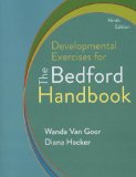 Developmental Exercises for the Bedford Handbook:   2013 9781457650789 Front Cover