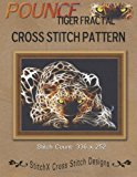 Pounce Tiger Fractal Cross Stitch Pattern  N/A 9781480106789 Front Cover