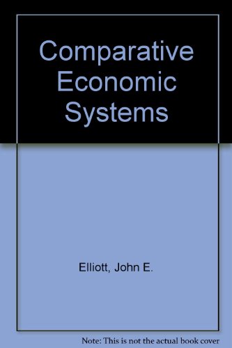 Comparative Economic Systems  1973 9780131533790 Front Cover