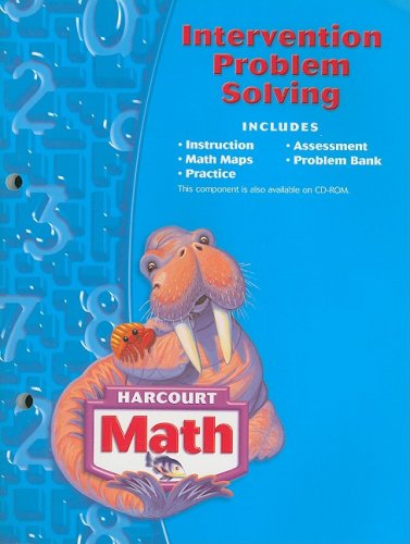 Intervention Problem Solving - Math  2nd 9780153368790 Front Cover