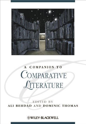 Companion to Comparative Literature   2011 9781405198790 Front Cover