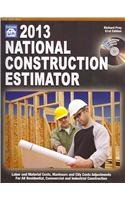 National Construction Estimator 2013:   2012 9781572182790 Front Cover