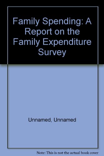 Family Spending   1996 9780116207791 Front Cover