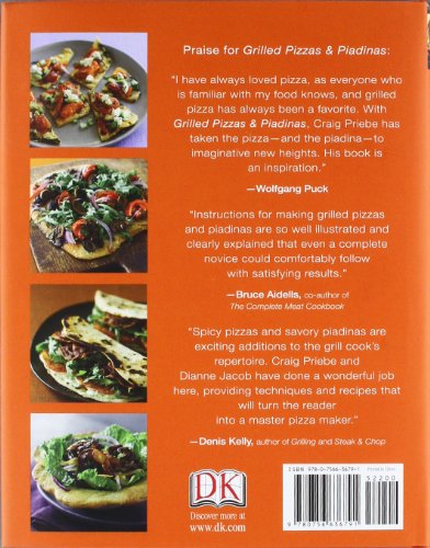 Grilled Pizzas and Piadinas   2008 9780756636791 Front Cover