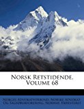 Norsk Retstidende  N/A 9781149992791 Front Cover