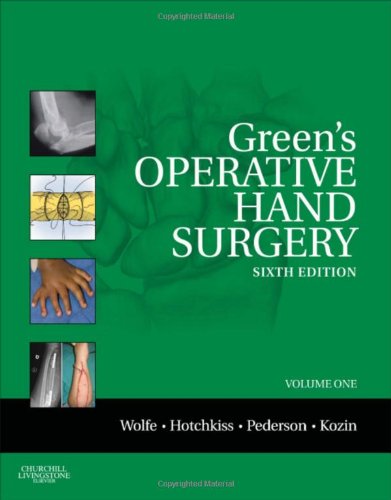 Green's Operative Hand Surgery  6th 2011 9781416052791 Front Cover