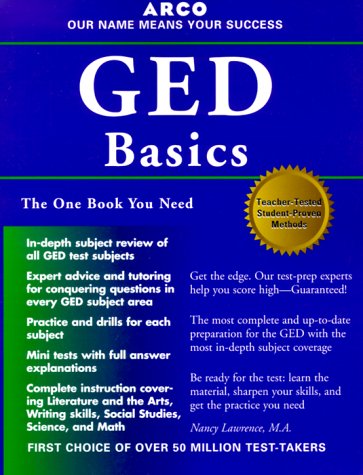 GED Basics   2000 9780028637792 Front Cover