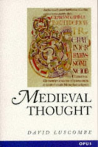 Medieval Thought   1997 9780192891792 Front Cover