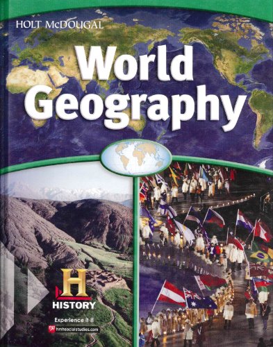 World Geography   2010 (Student Manual, Study Guide, etc.) 9780547484792 Front Cover