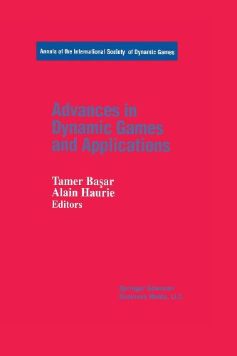 Advances in Dynamic Games and Applications   1994 9781461266792 Front Cover
