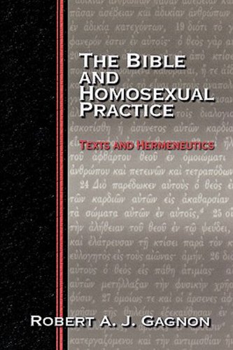 Bible and Homosexual Practice Texts and Hermeneutics  2001 9780687022793 Front Cover