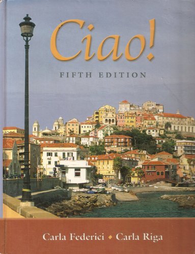 Ciao 5th 2003 (Student Manual, Study Guide, etc.) 9780838451793 Front Cover