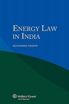Energy Law in India   2011 9789041133793 Front Cover