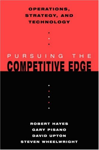Operations, Strategy, and Technology Pursuing the Competitive Edge  2005 9780471655794 Front Cover