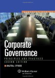 Corporate Governance: Principles and Practices  2013 9781454824794 Front Cover