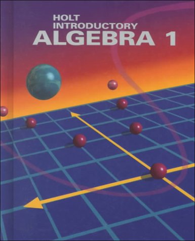 Introduction to Algebra 1993 93rd (Student Manual, Study Guide, etc.) 9780030769795 Front Cover
