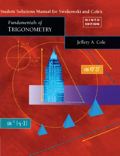 Fundamentals of Trigonometry  9th 1999 9780534360795 Front Cover